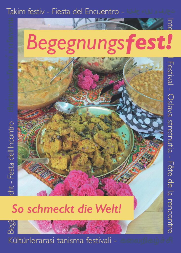 Flyer des Begegnungsfests 2024